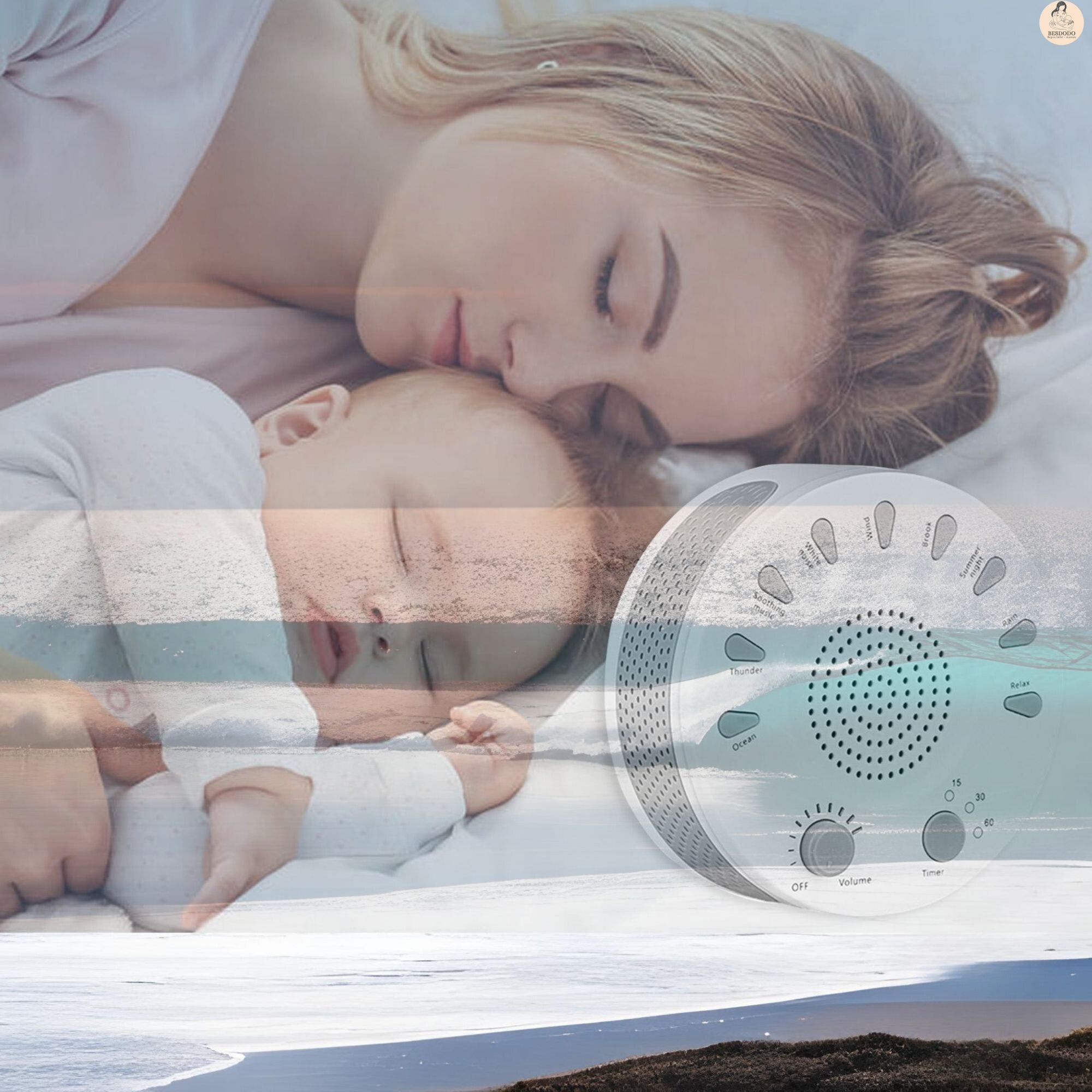 besdodo-sweet-dreams-bruit-blanc-bebe-27-sons-volume-reglable image 5