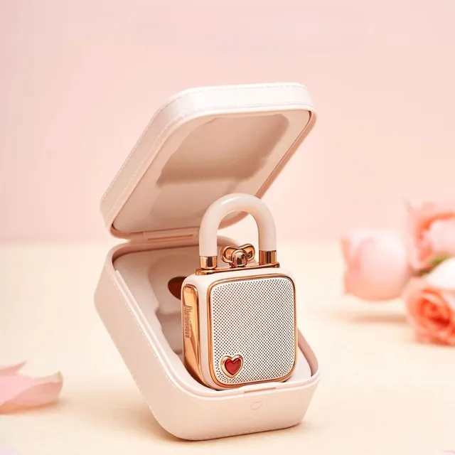 besdodo-mini-haut-parleur-rose-valise-cadeau-maman image 1