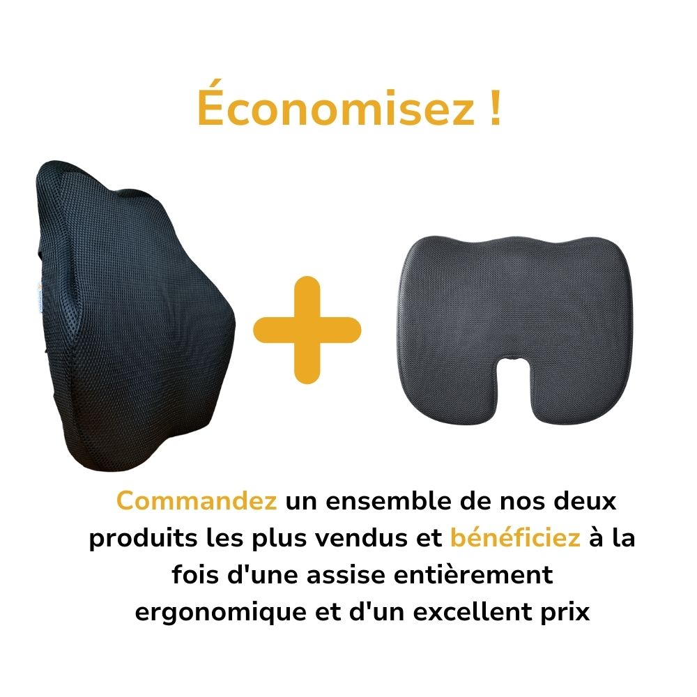 in-physio-set-coussin-fessier-lombaire-m-moire-de-forme image 2