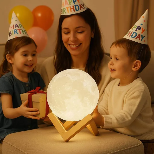 besdodo-cadeau-maman-lunazen-lampe-lune-15-cm image 1