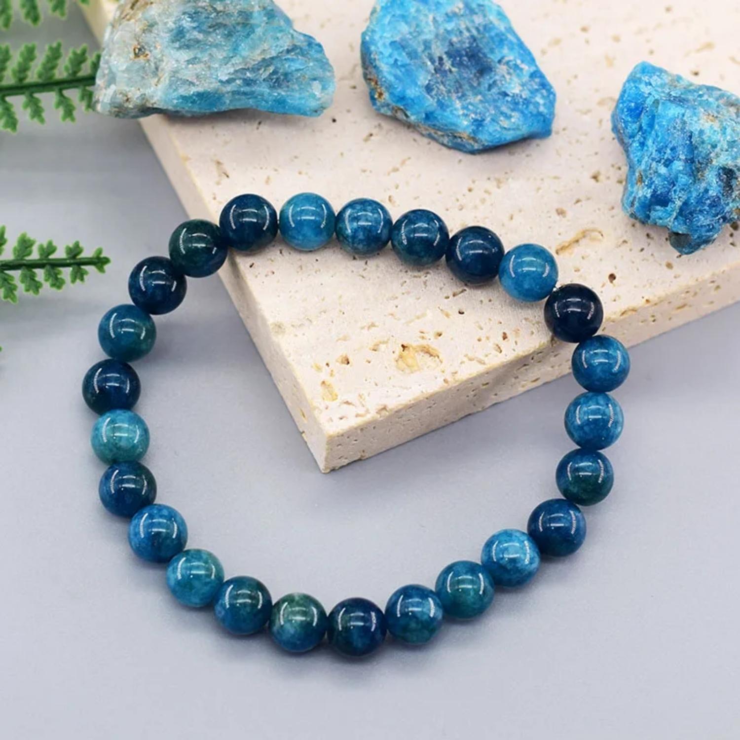 besdodo-cadeau-maman-bracelet-vitalit-apatite-bleue-19cm image 5