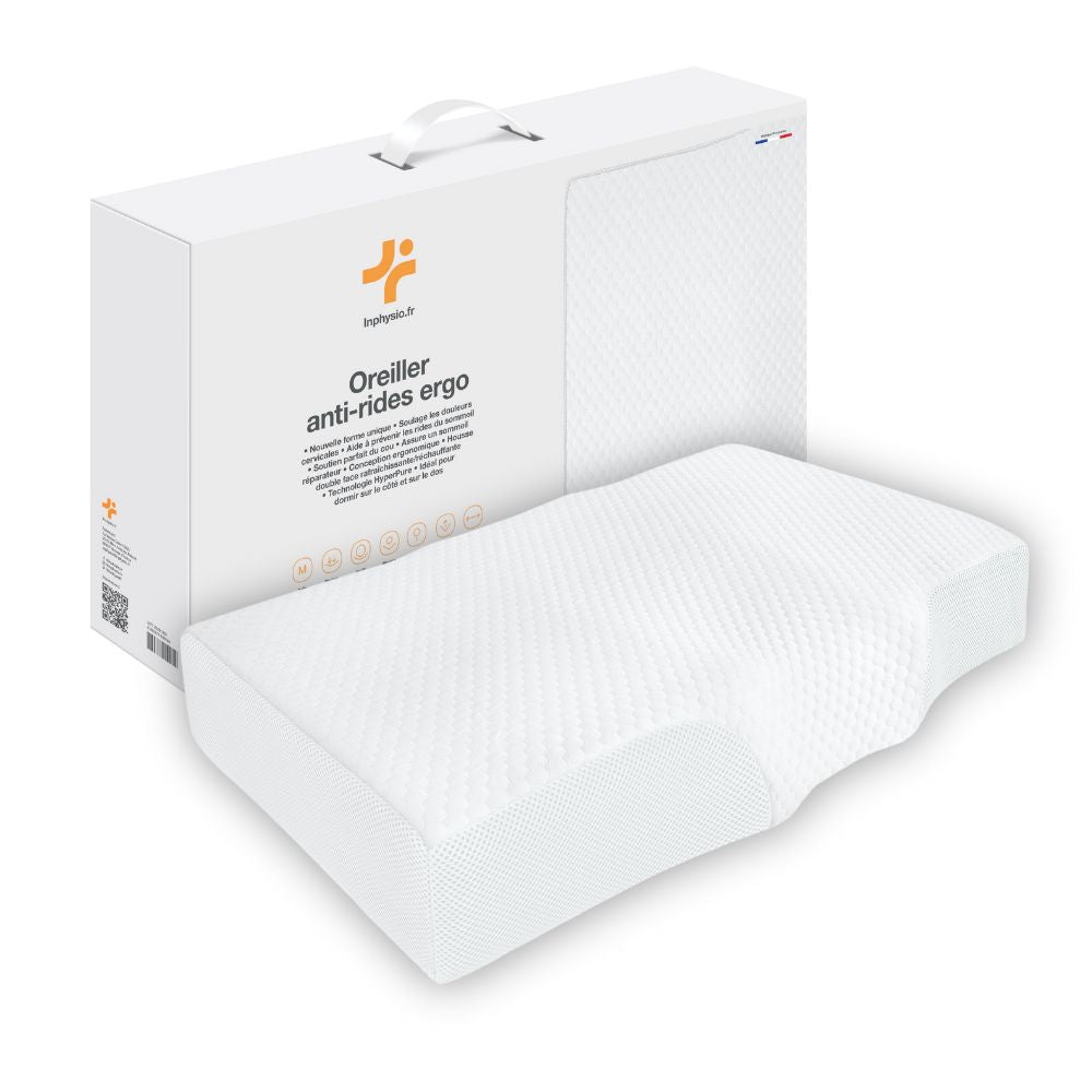 in-physio-anti-rides-ergo-oreiller-ergonomique-65x41-m-moire-forme image 1