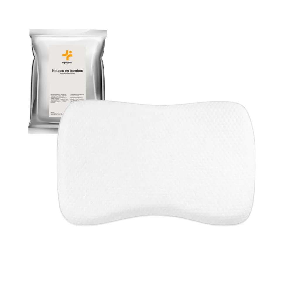 in-physio-relax-housse-bambou-blanche-60x40-m image 1