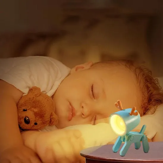 besdodo-veilleuse-b-b-articul-e-cerf-lampe-pliable image 1