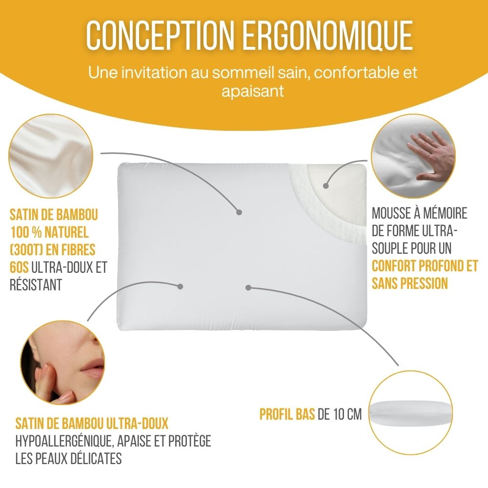 in-physio-bambousatin-oreiller-m-moire-de-forme-bambou-60x40 image 4