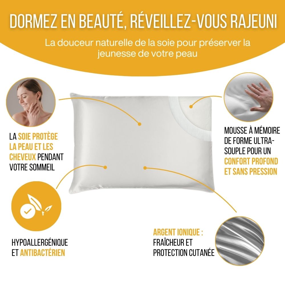 in-physio-soie-de-peau-oreiller-anti-ge-soie-60x40 image 3