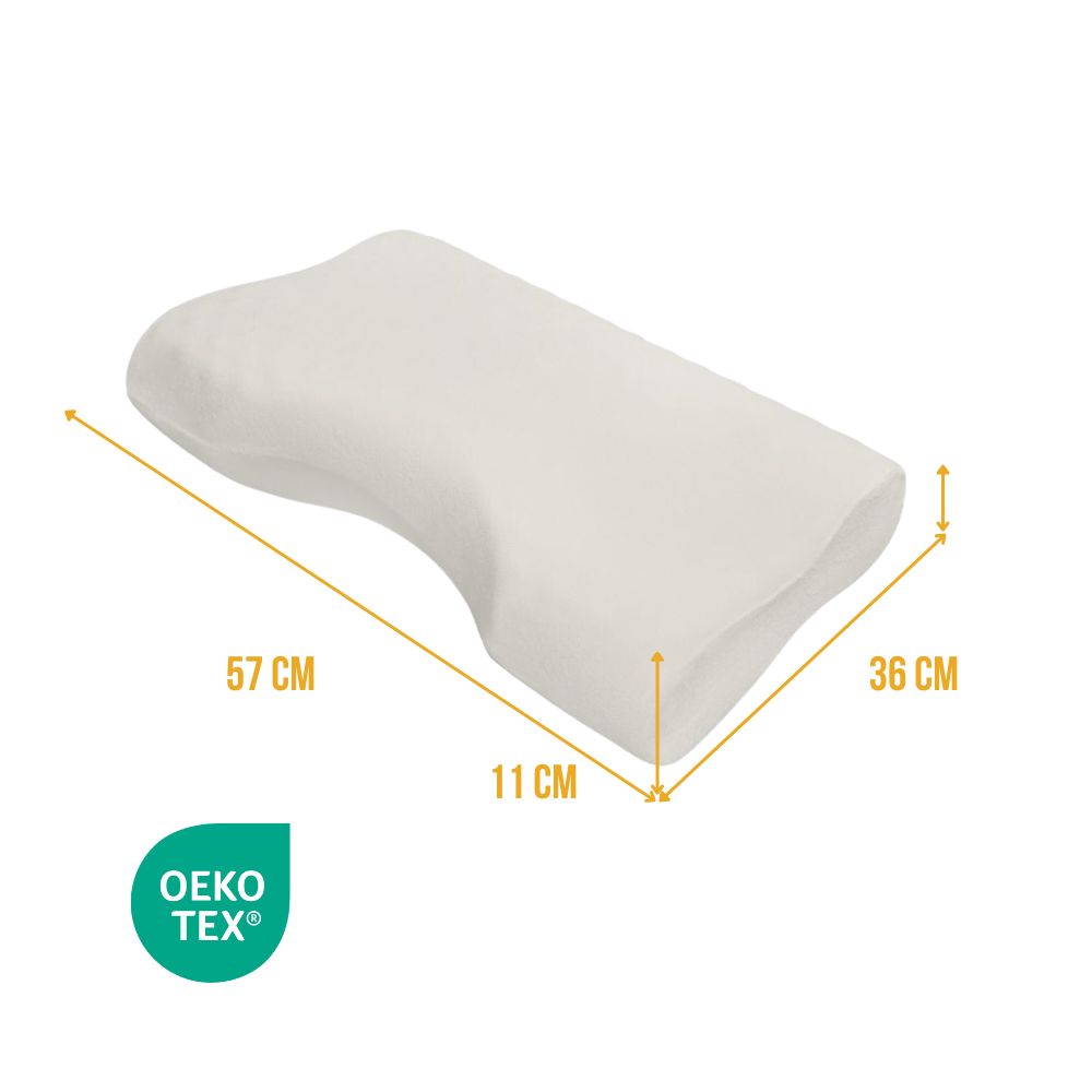 in-physio-taie-d-oreiller-anti-ronflement-blanche-polyester image 2