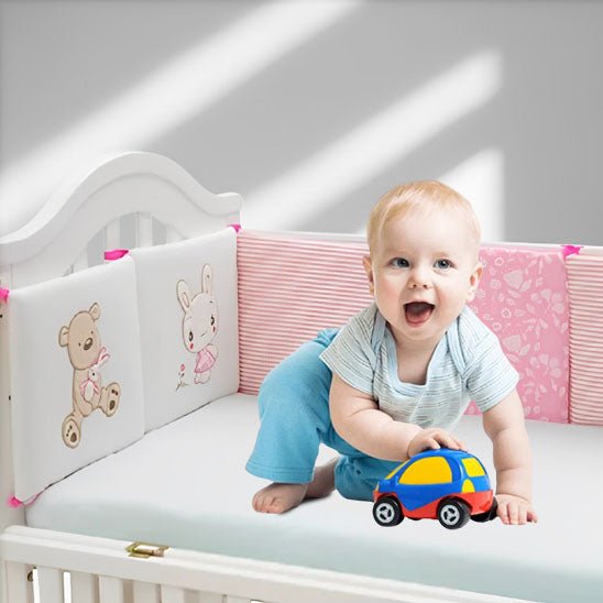 besdodo-apaisant-tour-de-lit-b-b-beige-protection-barreaux image 3