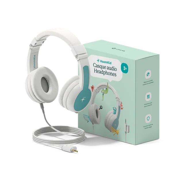 livlab-hoomkid-casque-enfant-filaire-pliable image 1