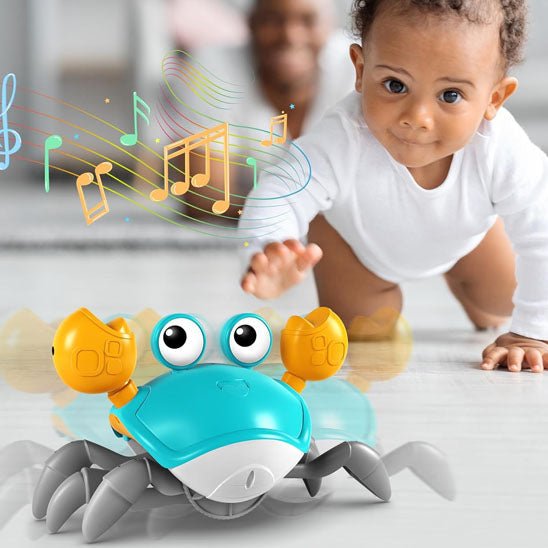 besdodo-crabidou-jouet-b-b-crabe-vert-rechargeable image 1