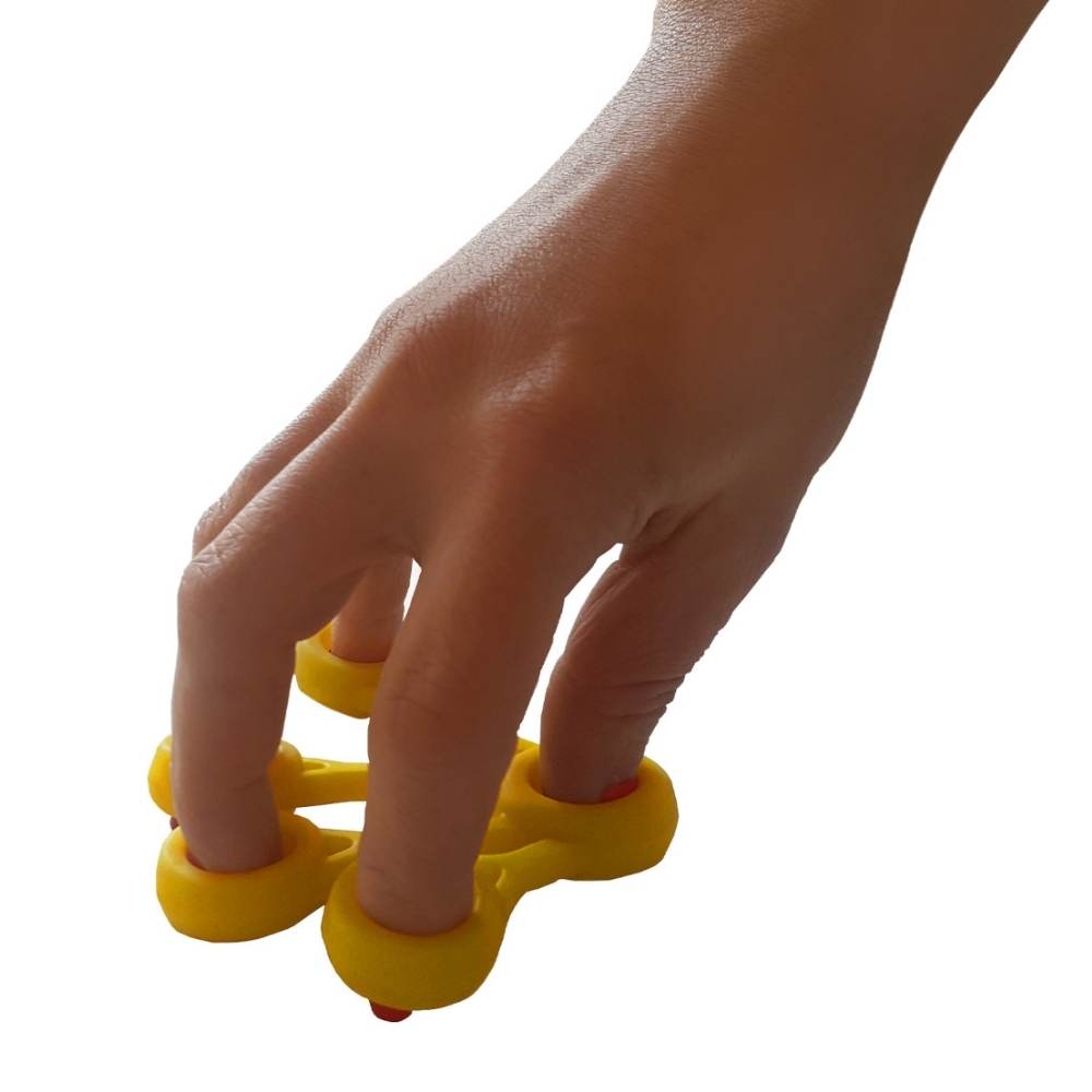 in-physio-finger-exerciser-entra-neur-main-jaune-faible image 4