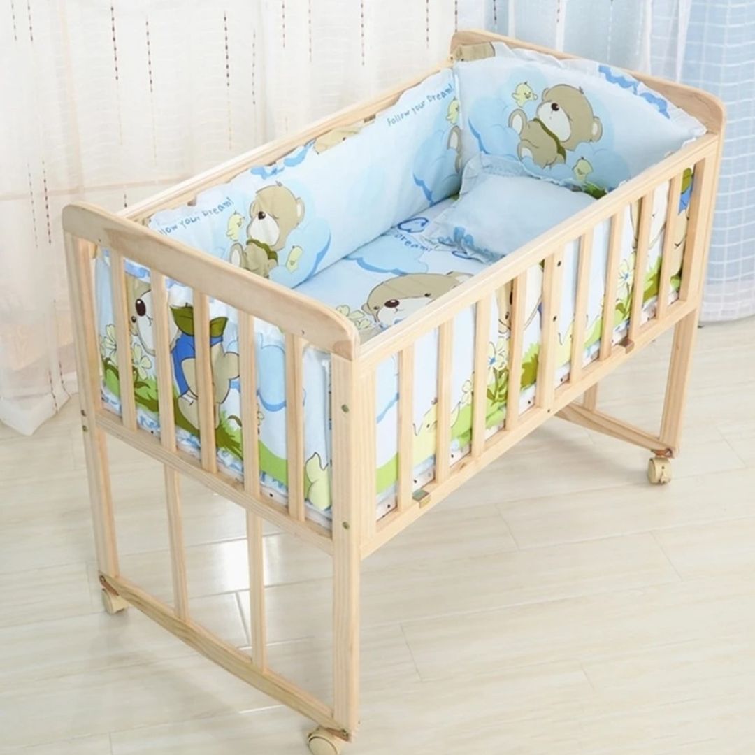 besdodo-ourson-tour-de-lit-b-b-coton-120x60-4-pi-ces image 2