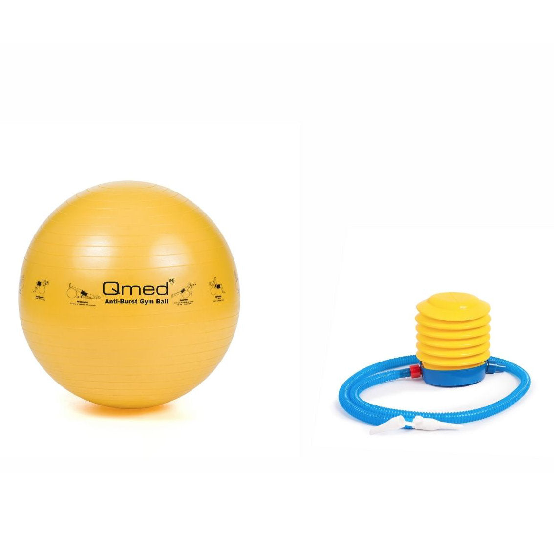 in-physio-qmed-ballon-suisse-gym-65-cm-avec-pompe image 8