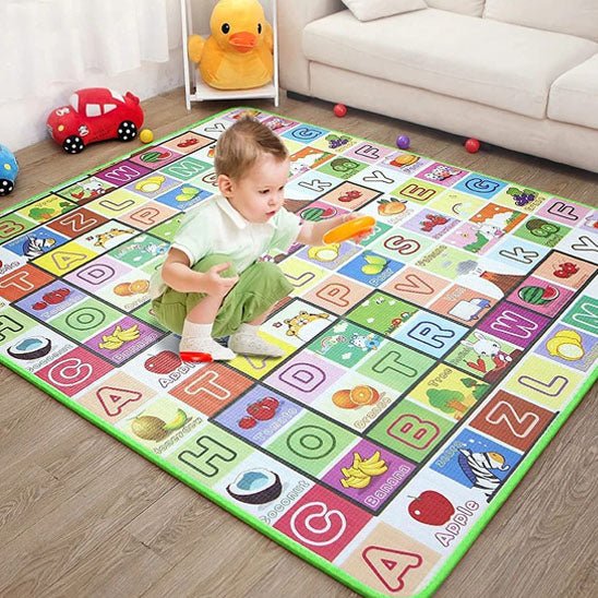 besdodo-tapis-d-veil-r-versible-180x120-cm-animaux-dinosaures image 2