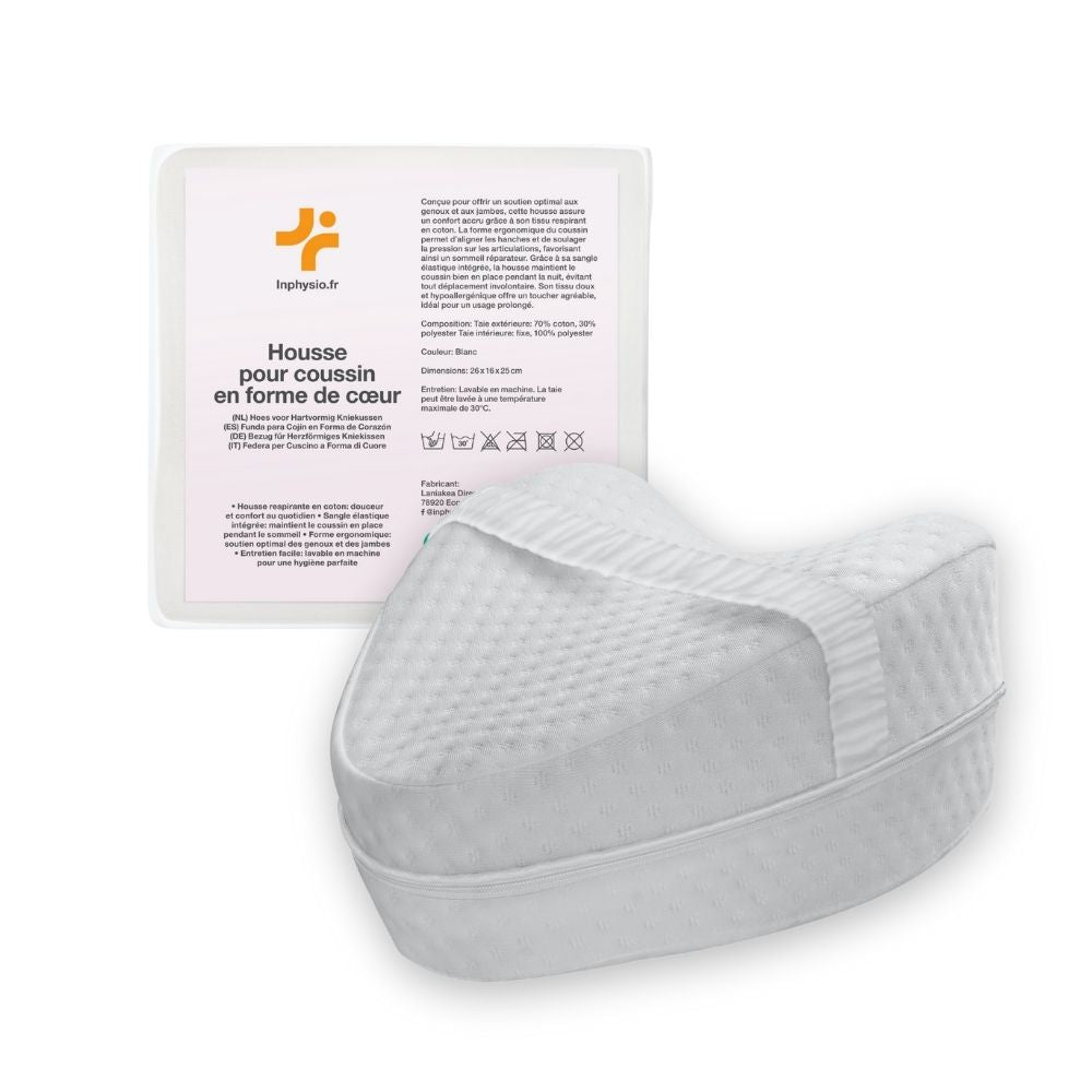 in-physio-housse-coussin-c-ur-coton-blanc-respirante-sangle-lastique image 1