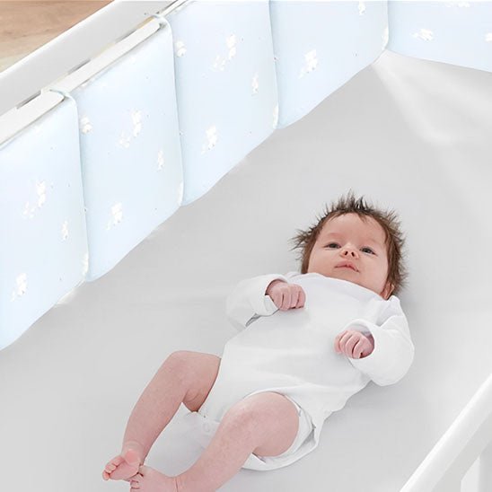 besdodo-tour-de-lit-b-b-bleu-coton-protection-barreaux image 1