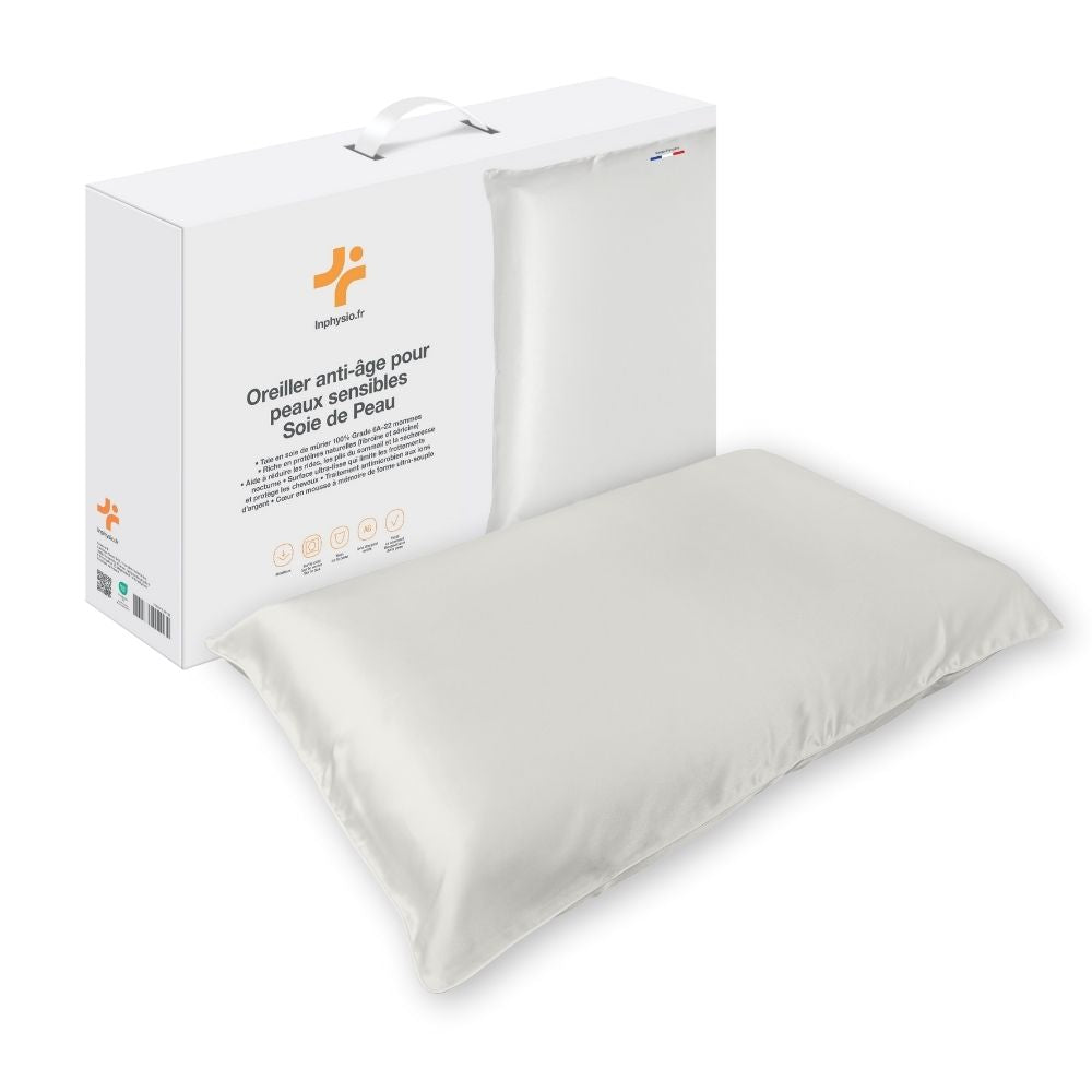 in-physio-soie-de-peau-oreiller-anti-ge-soie-60x40 image 1