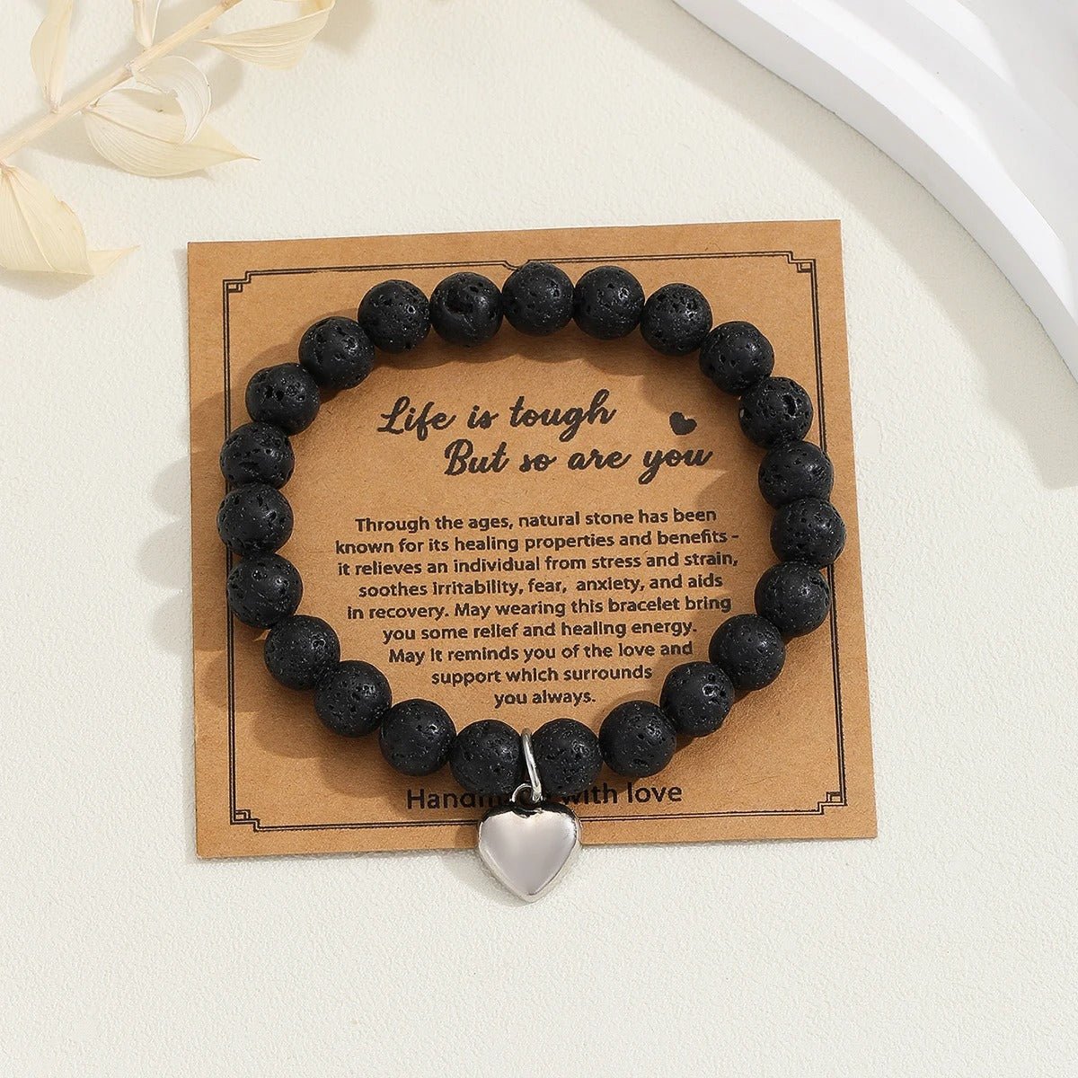 besdodo-coeur-serein-bracelet-maman-pierres-rhodonite image 2