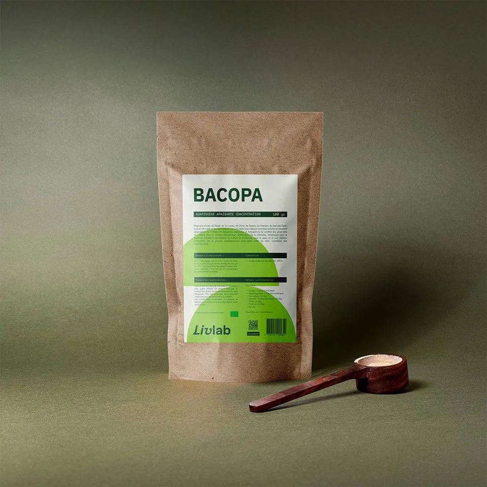 livlab-phytoth-rapie-bacopa-monnieri-bio-poudre-100-g-m-moire image 1