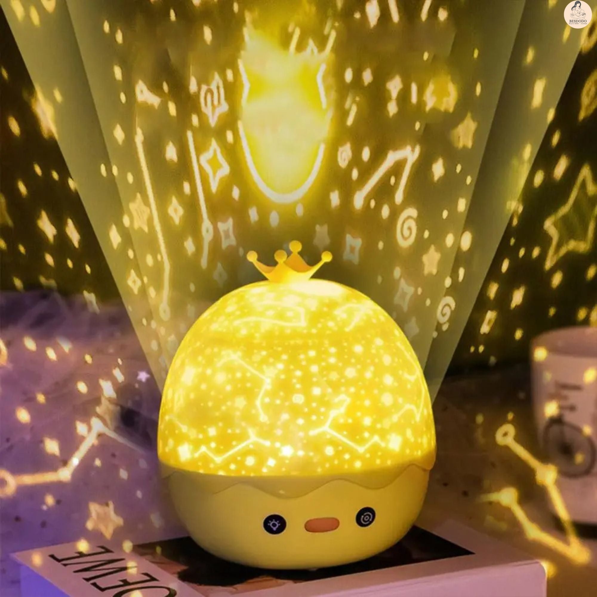besdodo-baby-dream-veilleuse-projection-plafond-bluetooth image 1