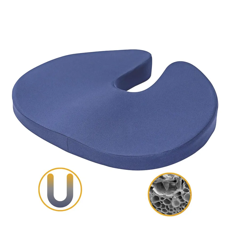 in-physio-coussin-ergonomique-u-coussin-si-ge-bambou-m-moire image 1