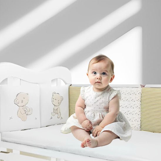 besdodo-apaisant-tour-de-lit-b-b-beige-protection-barreaux image 2