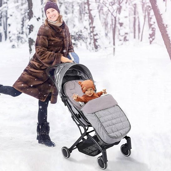 besdodo-chanceli-re-poussette-universelle-noire-polaire-hiver image 1