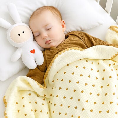 besdodo-nouni-couverture-bebe-100x100-cm-motif-coeur image 3