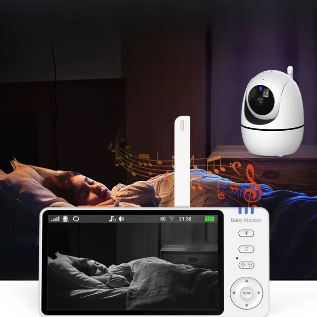 besdodo-babyphone-cam-ra-multifonction-cran-5-pouces-1080p image 1