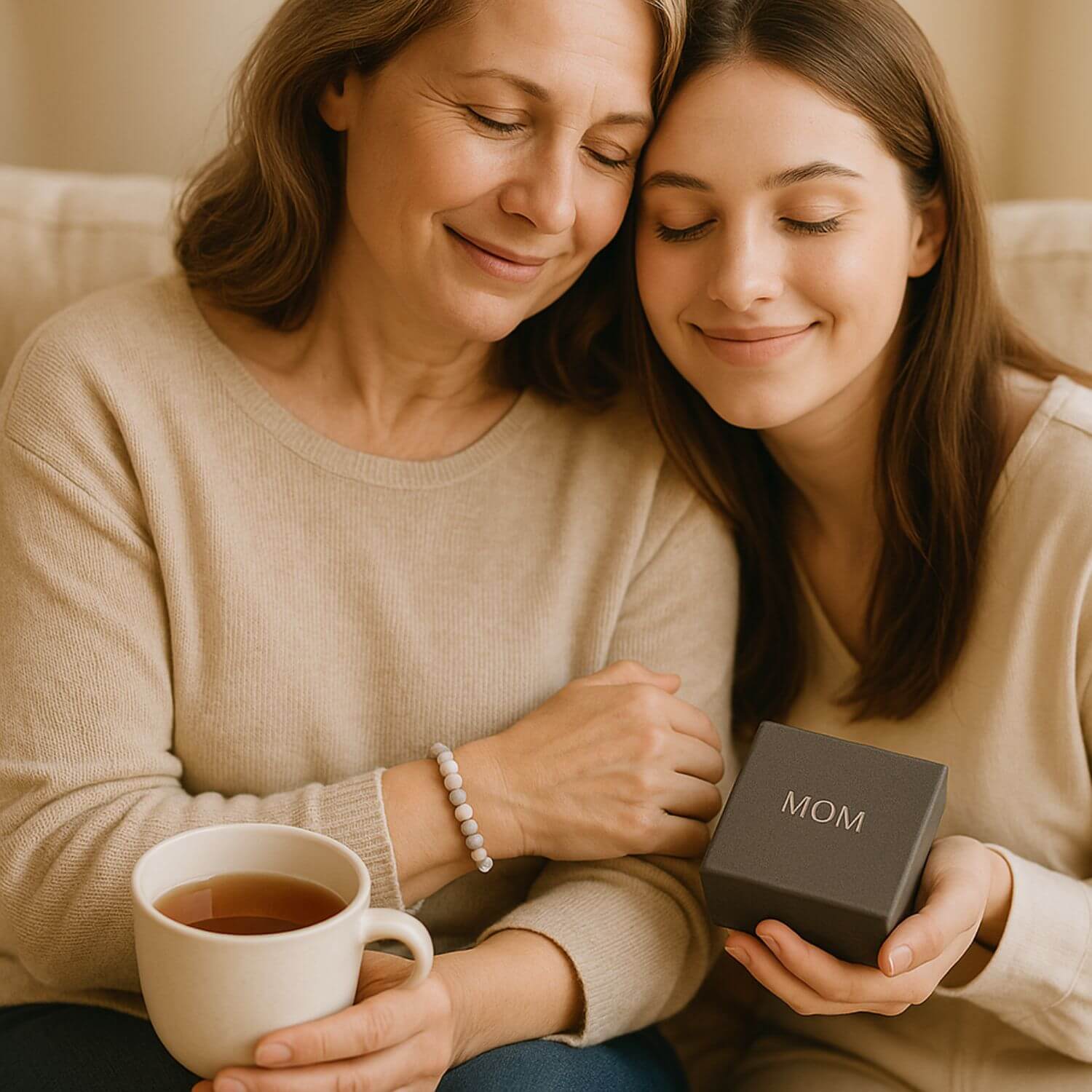 besdodo-bracelet-merci-cadeau-maman-eclat-doux-fait-main image 4
