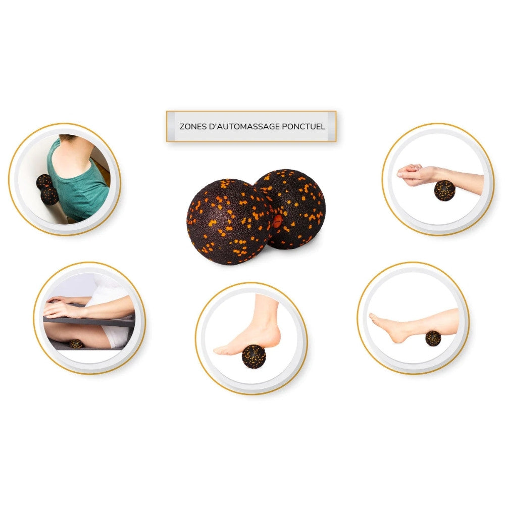 in-physio-qmed-duo-ball-double-balle-de-massage-epp-16-cm image 2