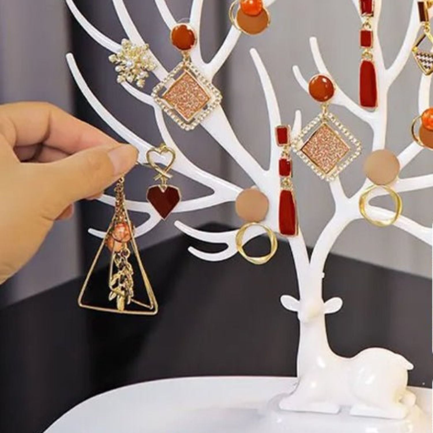 besdodo-arbre-de-vie-jewelry-porte-bijoux-blanc-d-co image 4