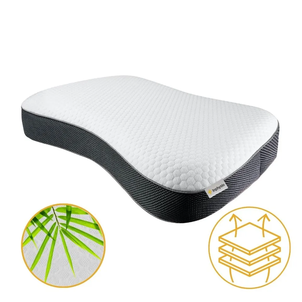 in-physio-confort-paule-relax-oreiller-ergonomique-bambou-paules image 1