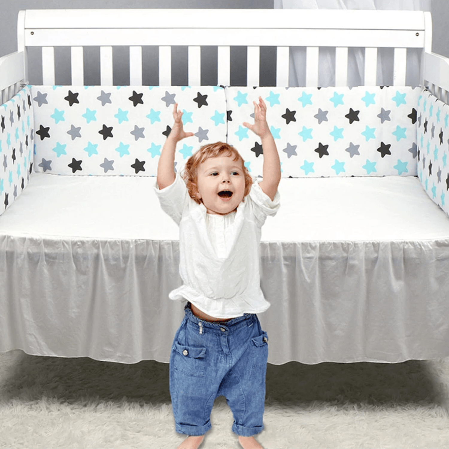 besdodo-tour-de-lit-b-b-polyvalent-coton-nuit-200x30cm image 3