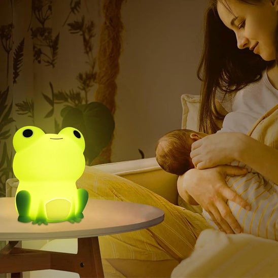 besdodo-grenouille-veilleuse-b-b-silicone-5-modes-minuteur image 4