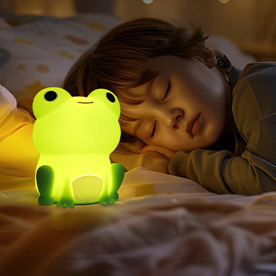 besdodo-grenouille-veilleuse-b-b-silicone-5-modes-minuteur image 3