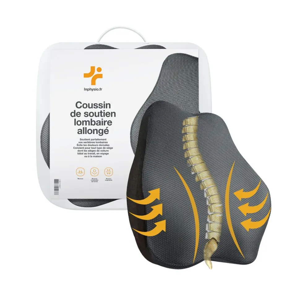 in-physio-ergonomique-coussin-lombaire-allonge-memoire-forme image 1