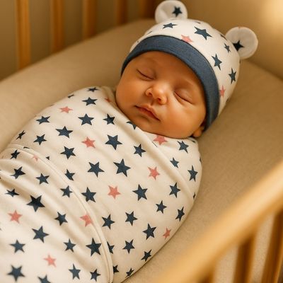 besdodo-babynest-couverture-emmaillotage-toiles-douce image 2
