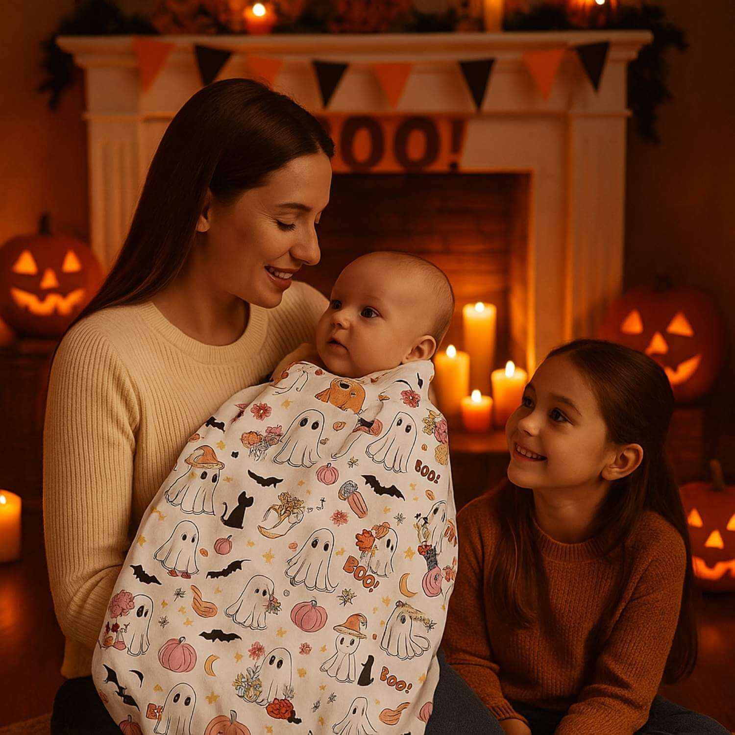besdodo-douween-couverture-b-b-gris-70x100-cm-coton image 5