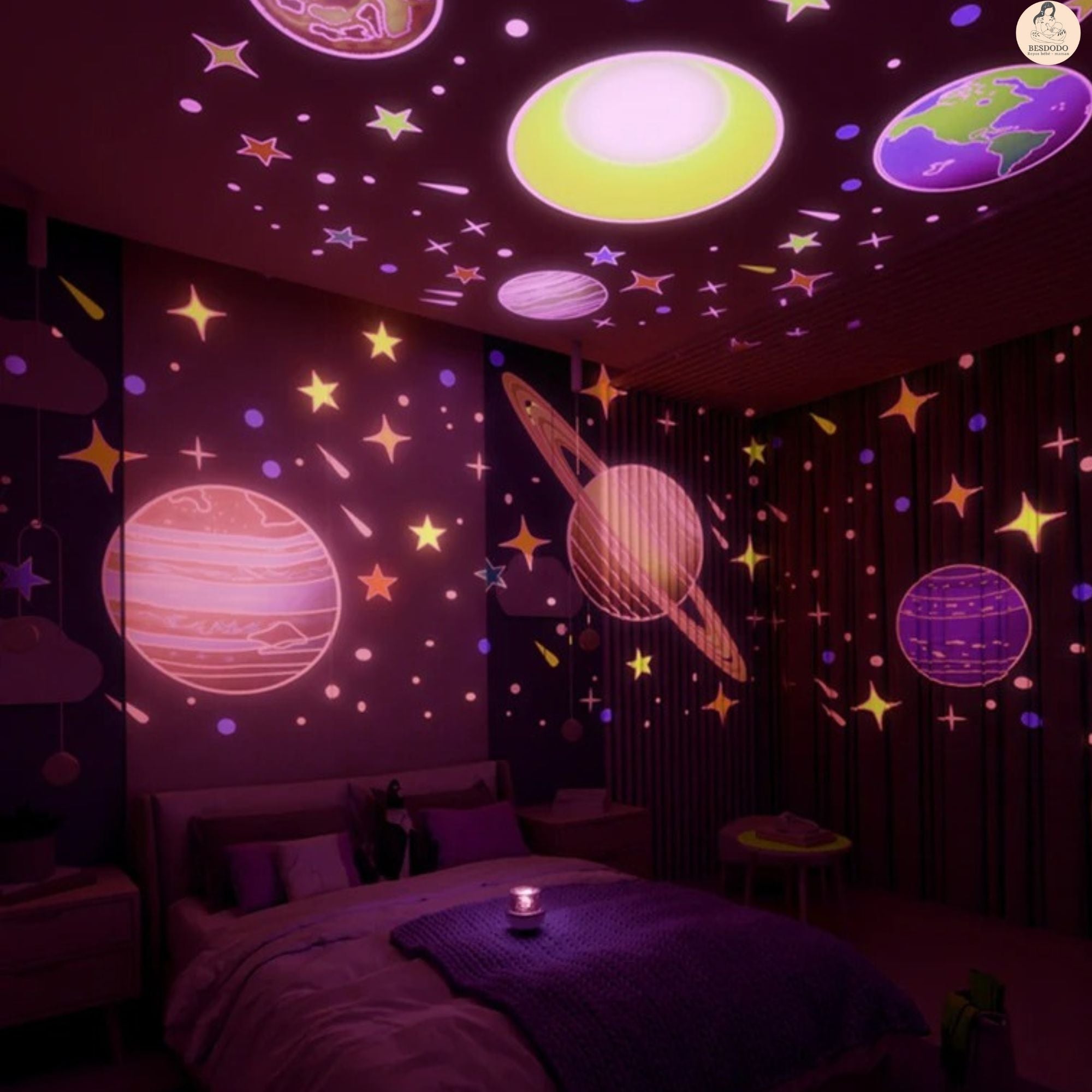 besdodo-sph-re-enchant-e-veilleuse-projection-plafond-musique-6-films image 6