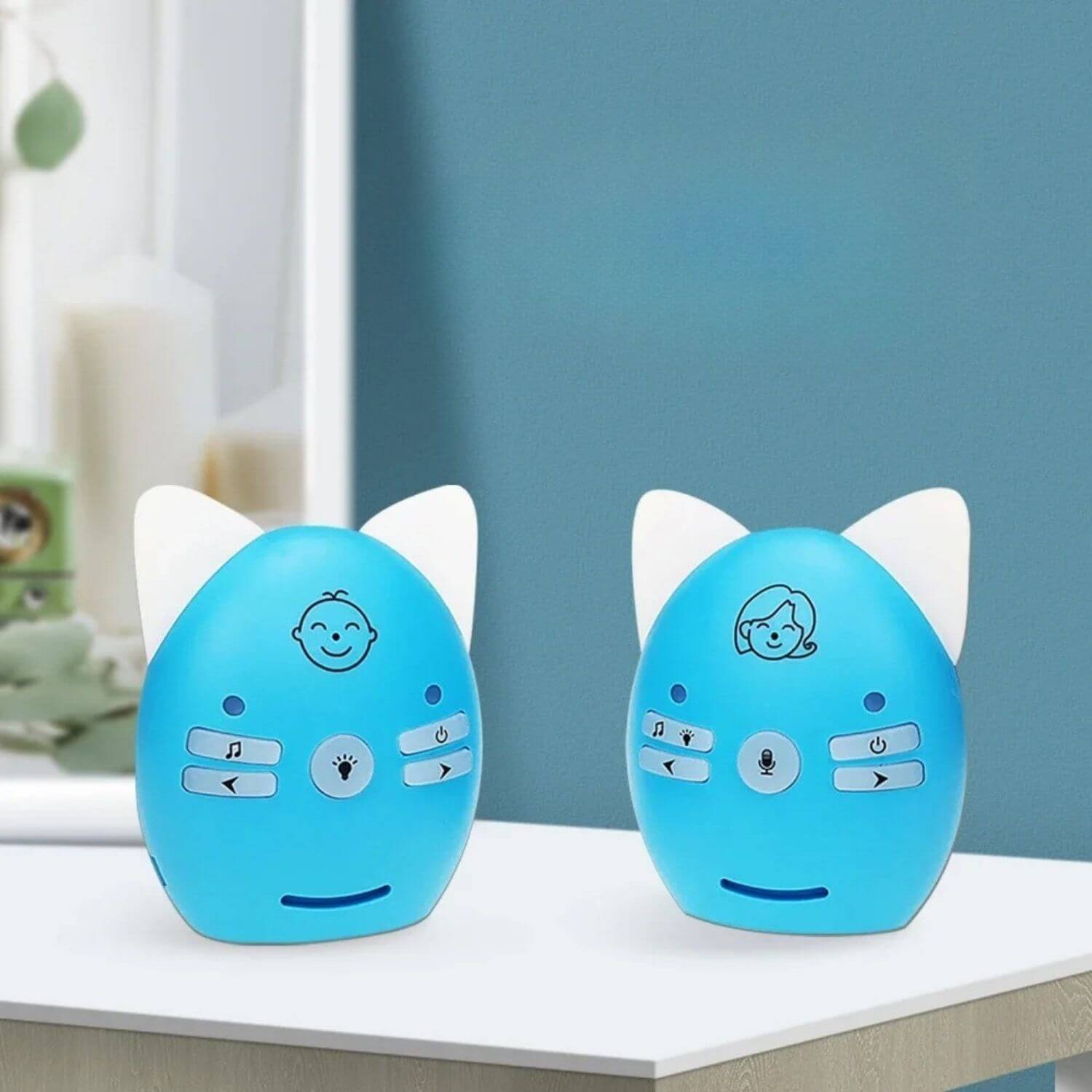 besdodo-minouveille-babyphone-b-b-chat-blanc-300m image 8