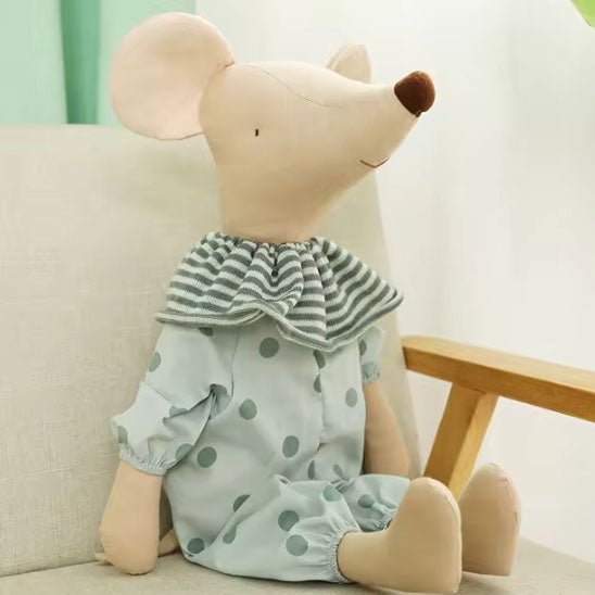besdodo-rosy-doudou-bebe-souris-35-cm-velours-doux image 3