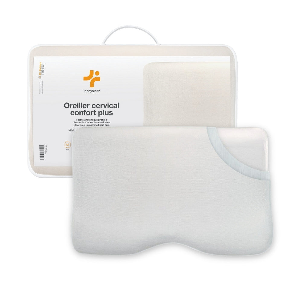 in-physio-confort-plus-oreiller-ergonomique-2-taies-m image 1