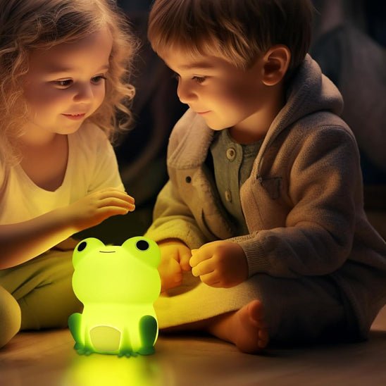 besdodo-grenouille-veilleuse-b-b-silicone-5-modes-minuteur image 2