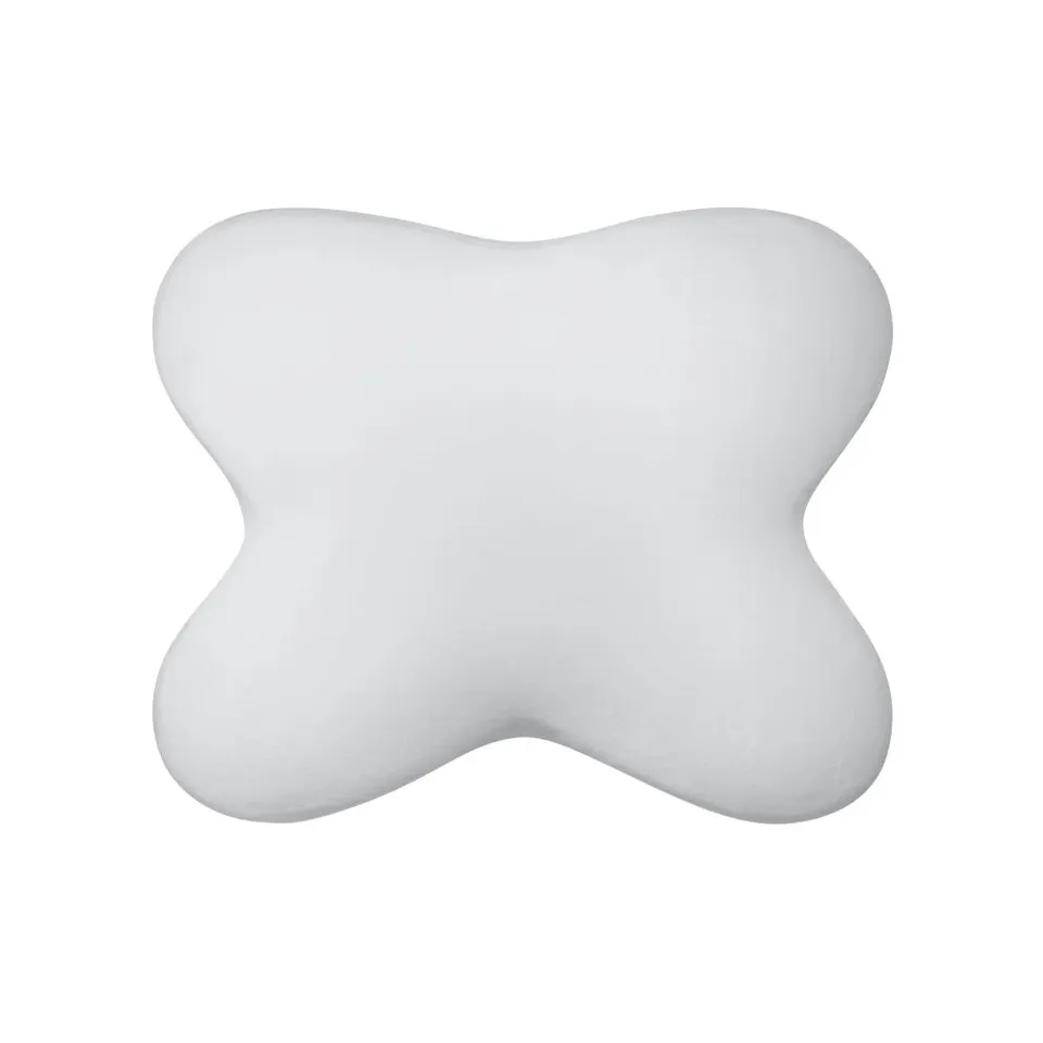 in-physio-papillon-taie-d-oreiller-ergonomique-blanc-vert-53x43-rafra-chissante image 1