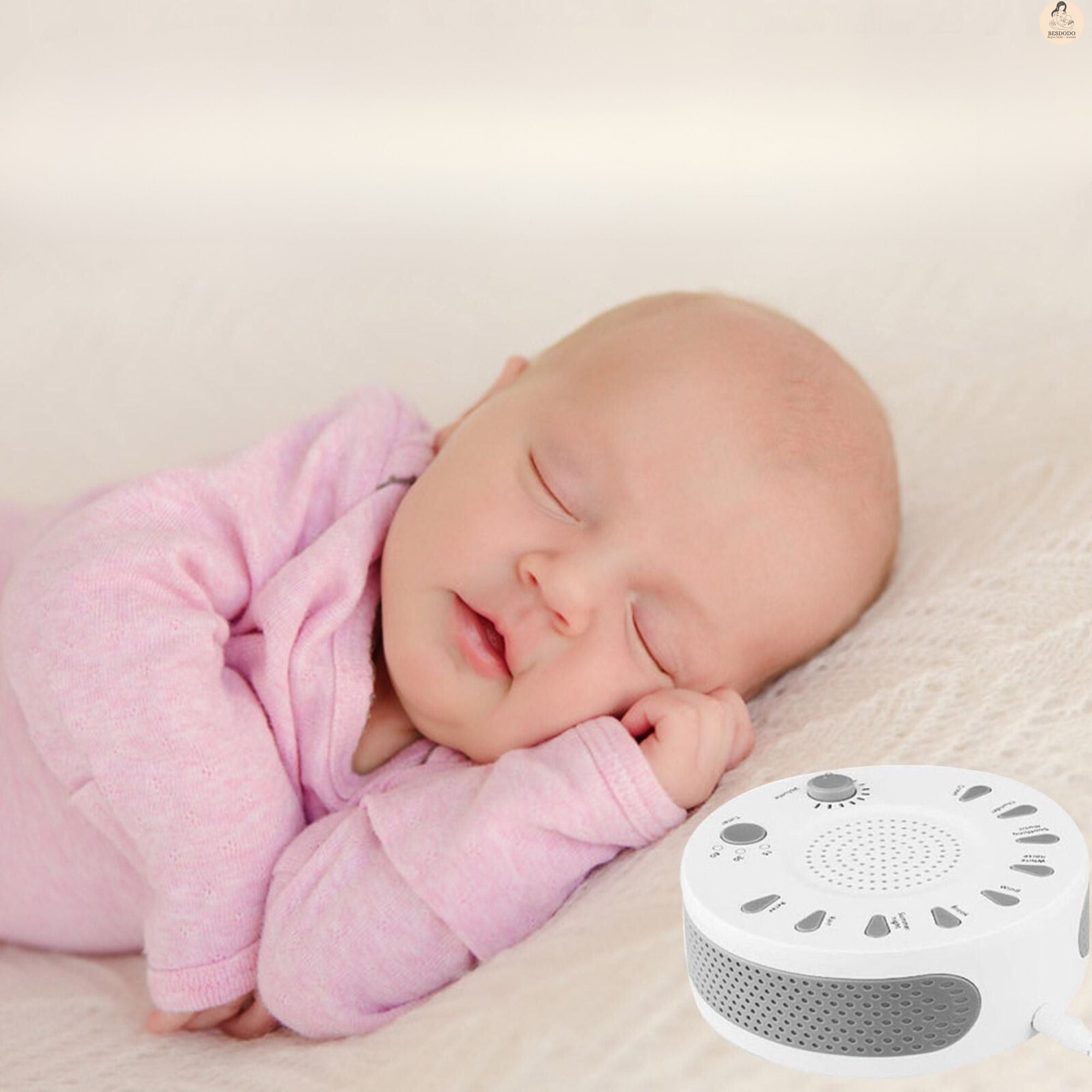 besdodo-sweet-dreams-bruit-blanc-bebe-27-sons-volume-reglable image 2