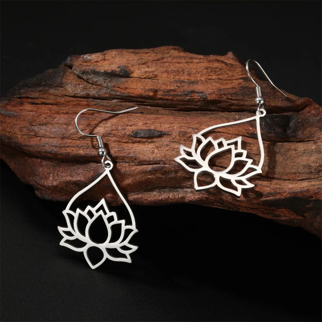 besdodo-cadeau-maman-lotuszen-boucles-d-oreilles-design-or image 3