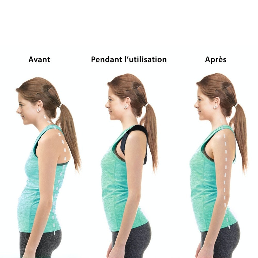 in-physio-qmed-clavicle-support-correcteur-de-posture-adulte-enfant image 5
