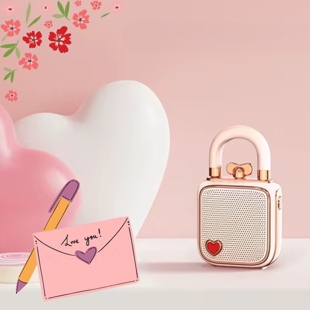 besdodo-mini-haut-parleur-rose-valise-cadeau-maman image 2